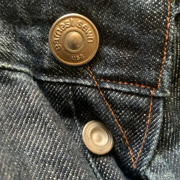 Earnest sewn jeans. Great condition.  Like new. No tears no stains - Picture 4 of 6